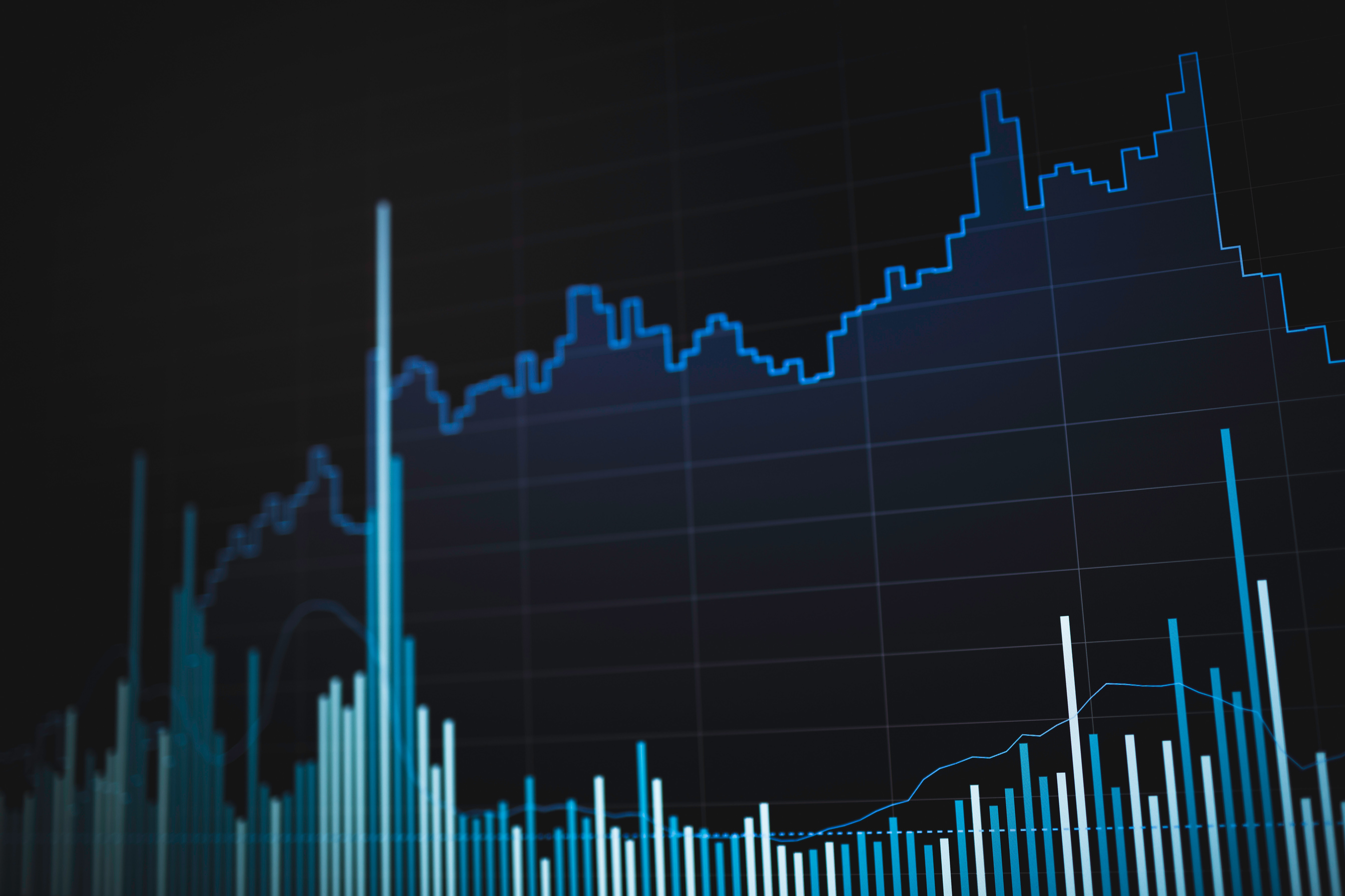 forex/stock chart background